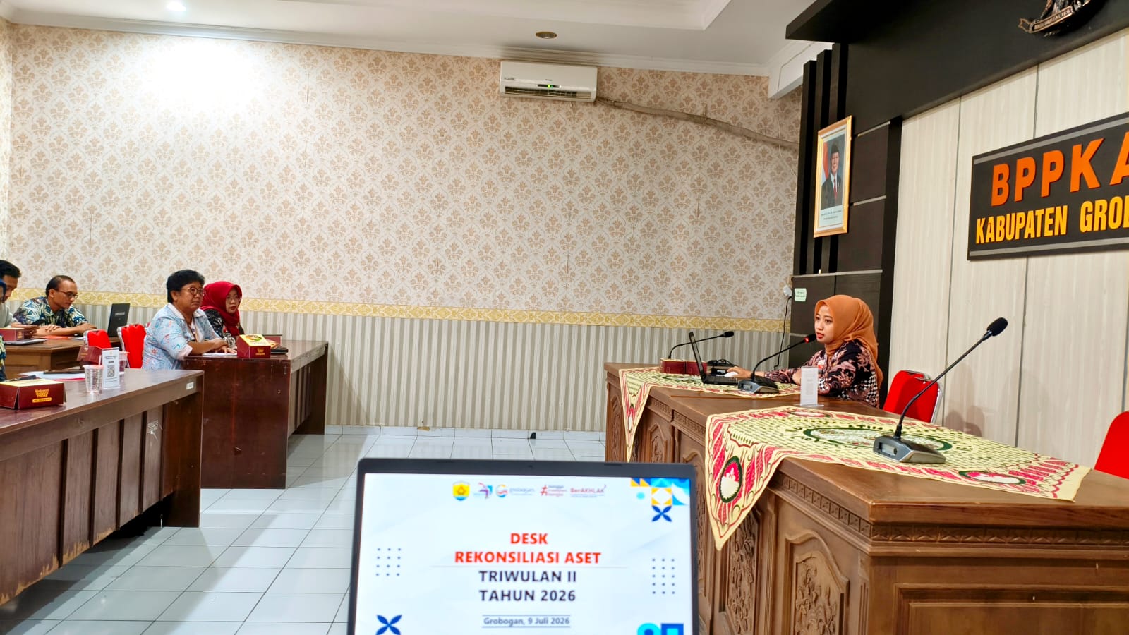 Mantapkan Tata Kelola Aset Daerah, BPPKAD Kabupaten Grobogan Gelar Rekonsiliasi Barang Milik Daerah Triwulan II Tahun 2026